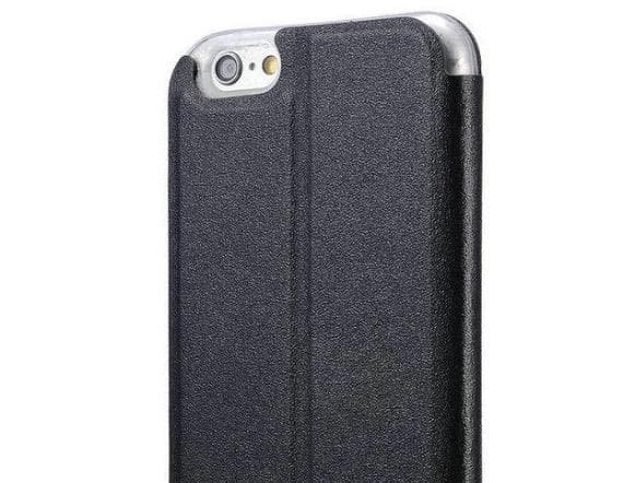 Smartfodral fr�n LEMAN f�r iPhone 6/6S Plus Svart