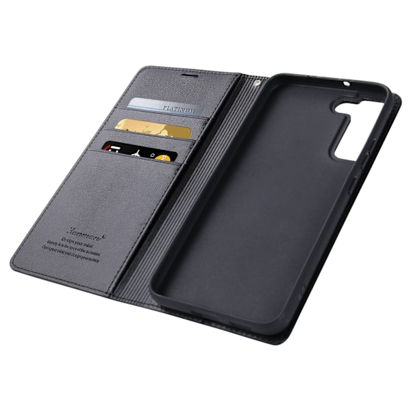 iPhone 16 Plus - Stilrent Hanman Minuo Stilrent Plånboksfodral Guld