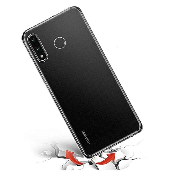 Huawei P40 Lite E - Silikonetui FLOVEME Transparent/Genomskinlig