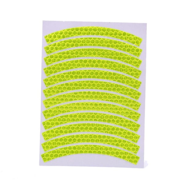 12-Pack Reflex Strips Vandafvisende Grön