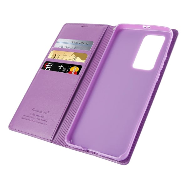 Huawei P40 - (Hanman) Plånboksfodral Mörkblå