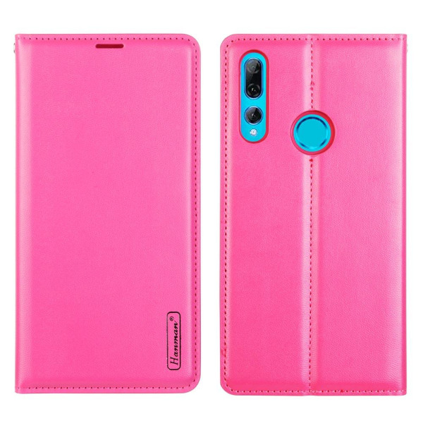 Huawei P Smart Z - Effektivt stilig lommebokdeksel Rosaröd