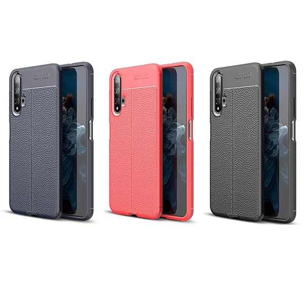 Huawei Nova 5T - AUTO FOCUS Skyddsskal Röd
