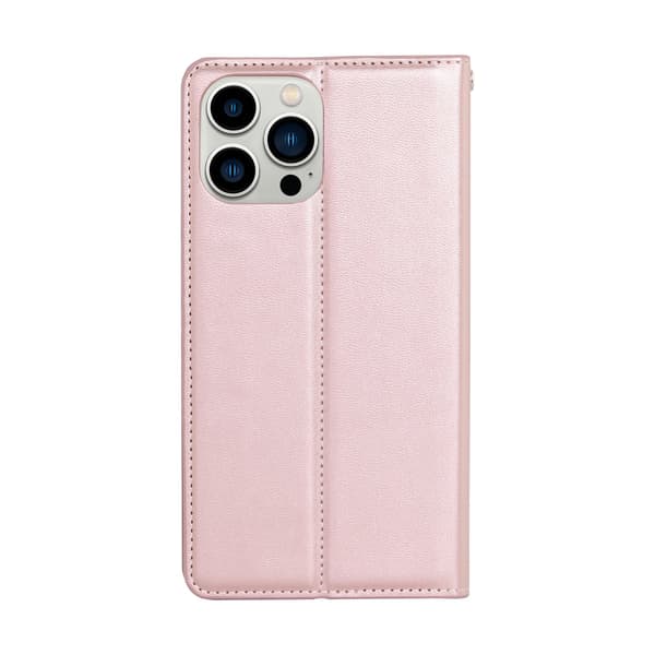 iPhone 16 Pro - Smidigt Smart HANMAN Plånboksfodral Marinblå
