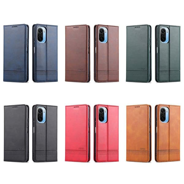 Xiaomi Mi 11i - Smidigt Plånboksfodral AZNS Brun