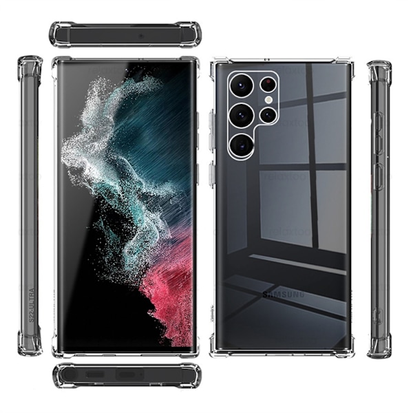 Samsung Galaxy S25 Ultra Skal - Stil & Säkerhet i Ett Rosa/Lila