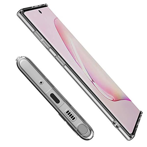 Samsung Galaxy Note 10 - Skyddande Silikonskal (FLOVEME) Transparent