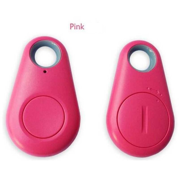 Bluetooth Nyckelhittare Tracker Rosa