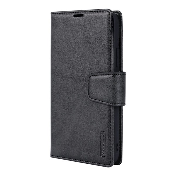 Samsung Galaxy S25 - Plånboksfodral 2-i-1 Hanman Miluo PU-Läder Svart