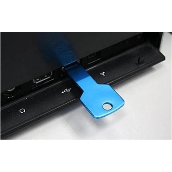USB 2.0 minne flash (Metall) 16GB Grön