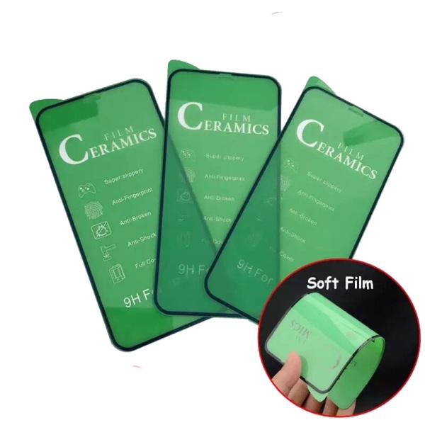 Samsung Galaxy S23 Ultra Mjukt Formbart Skärmskydd (3-Pack) Transparent
