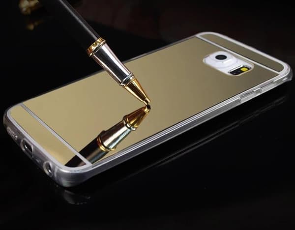 Samsung Galaxy A5 (2016) SKAL från LEMAN med Spegeldesign Silver