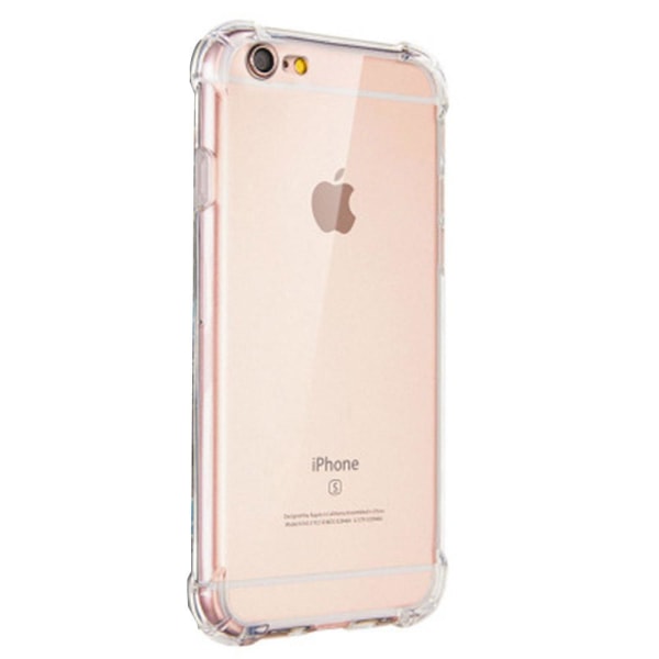 iPhone 7 - Professionelt beskyttende silikonetui (FLOVEME) Blå/Rosa