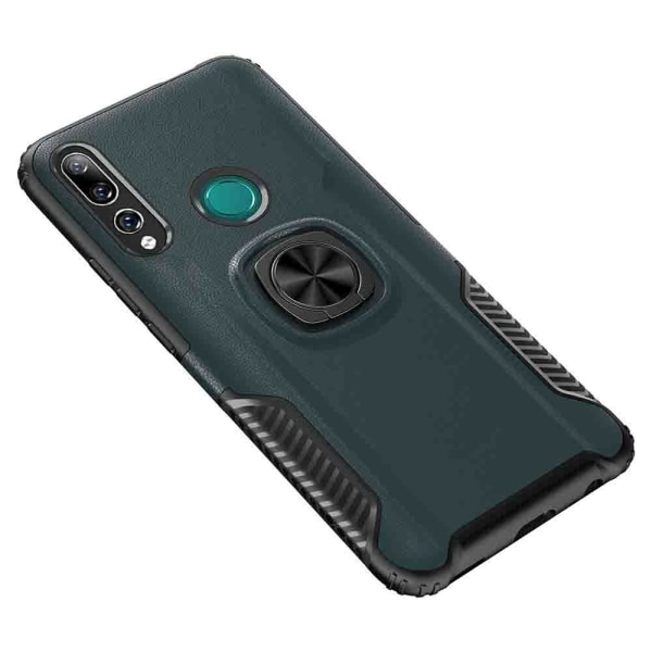 Huawei P Smart Z - Professionelt cover med ringholder Petrol