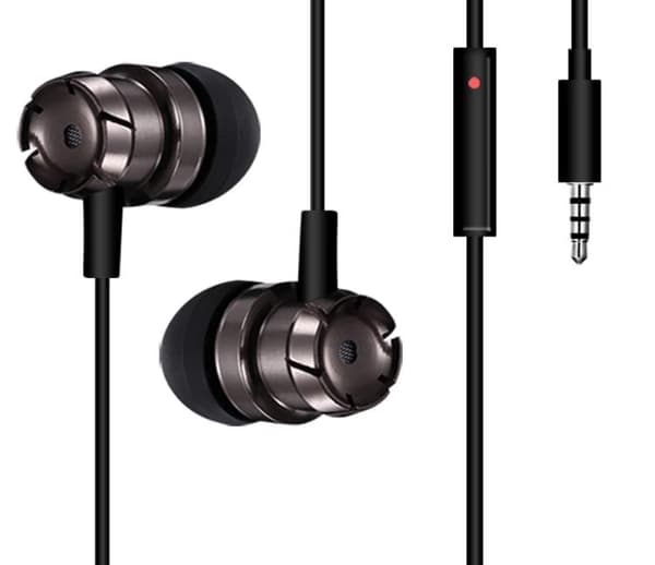 In-ear Hörlurar Hurricane Guld/Vit Guld/Vit