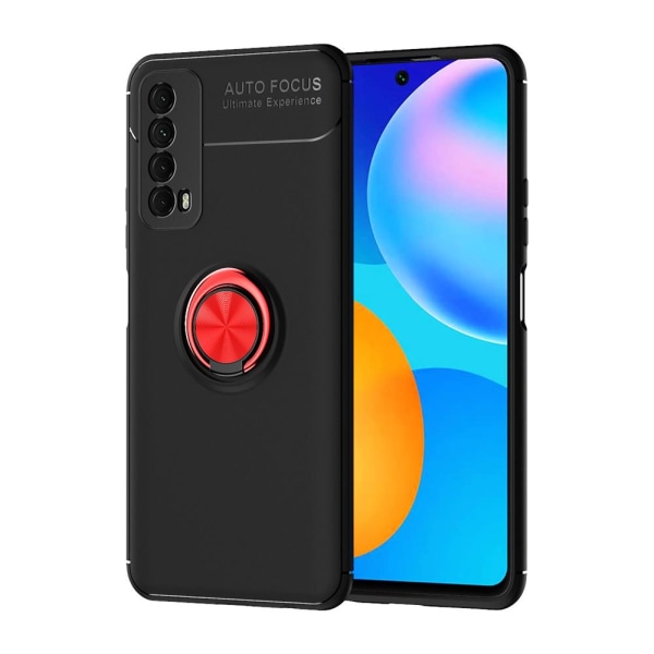 Huawei P Smart 2021 - Suojakuori sormustelineellä Röd