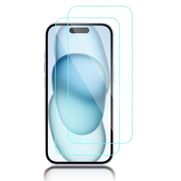 iPhone 17 Pro Skärmskydd 2-pack  0.3mm härdat glas, perfekt passform