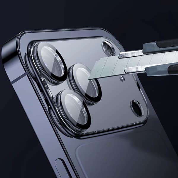 iPhone 17 Pro Max Skyddslins 3-pack  Transparent & Smidigt