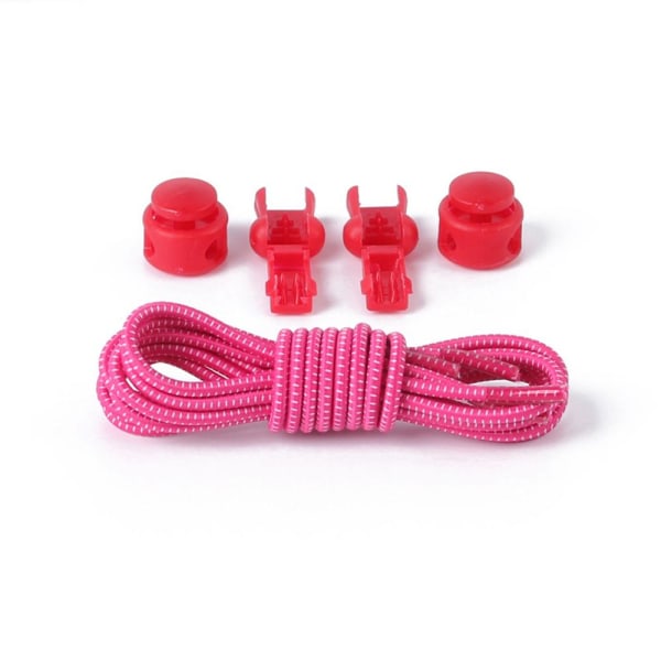 Skosnören (Elastiska) 100cm - Slitstarka Hot Pink