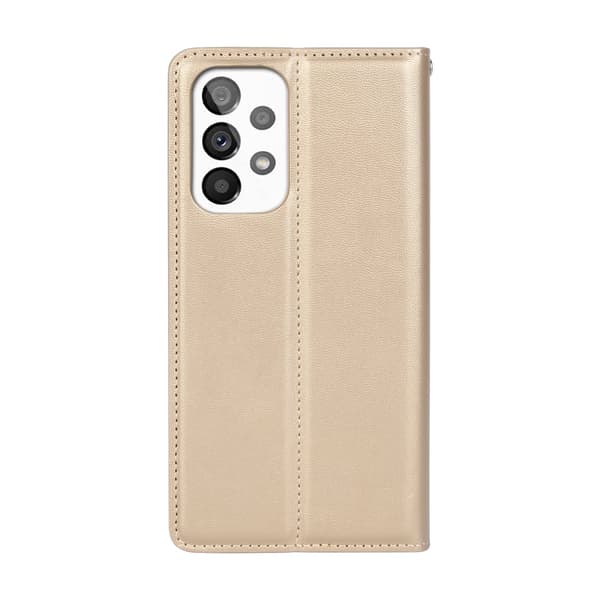 Samsung Galaxy A33 5G - HANMAN Plånboksfodral Guld