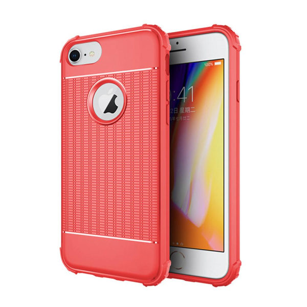 Smart Skyddsskal från LEMAN (Värmeavledande) iPhone 6/6S Röd