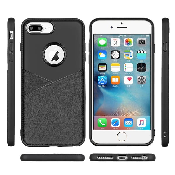 Stilrent Skal från LEMAN till iPhone 8 Plus Marinblå