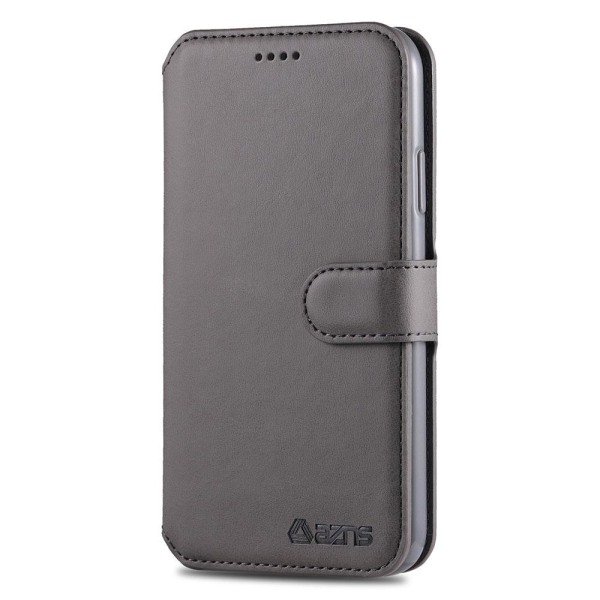 iPhone 12 Pro - Effektivt AZNS-lommebokdeksel Grey