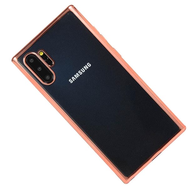 Samsung Galaxy Note10+ - Stötdämpande Silikonskal (FLOVEME) Röd Röd