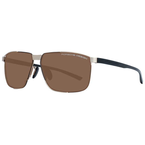 Porsche Design Solglasögon Herr P8680 B 61 Guld/Brun