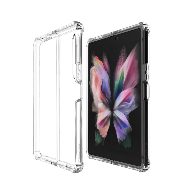 Samsung Galaxy Z Fold 3 - Floveme silikondeksel Genomskinlig