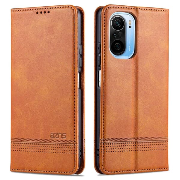 Xiaomi Mi 11i - Smidigt Plånboksfodral AZNS Brun