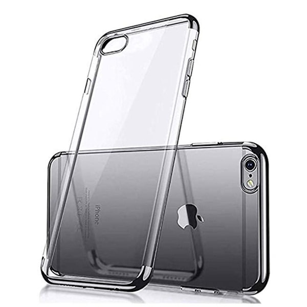 iPhone 5/5S - Stötdämpande Silikonskal (FLOVEME) Silver
