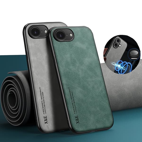 iPhone 16E Slitstarkt Mockaskal Grön