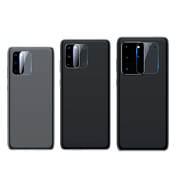 S20 Högkvalitativt HD-Clear Ultratunt Kameralinsskydd Transparent