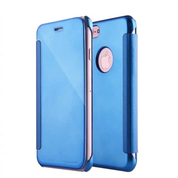 iPhone 6/6S Plus - LEMAN Stilrent Clear View-fodral (ORIGINAL) Mörkblå