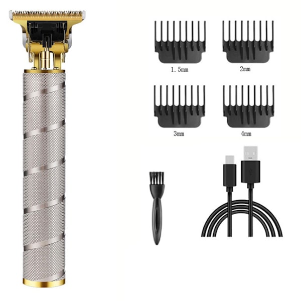 Exklusiv Praktiskt Rakapparat / Trimmer Guld