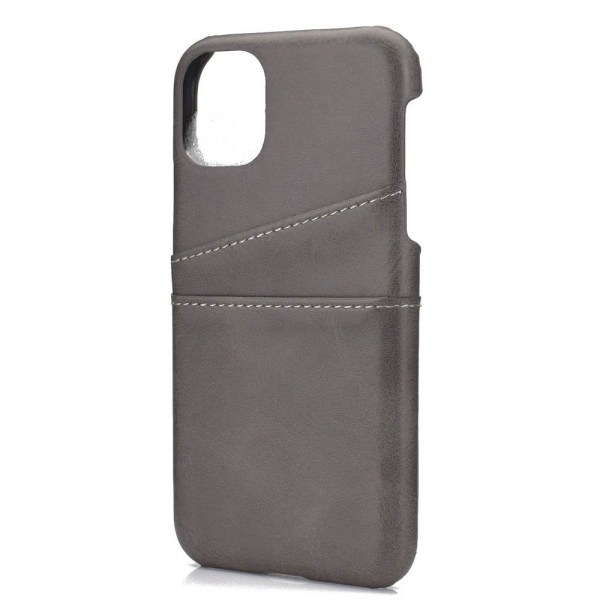 iPhone 12 Mini - Praktisk taske med kortholder Svart