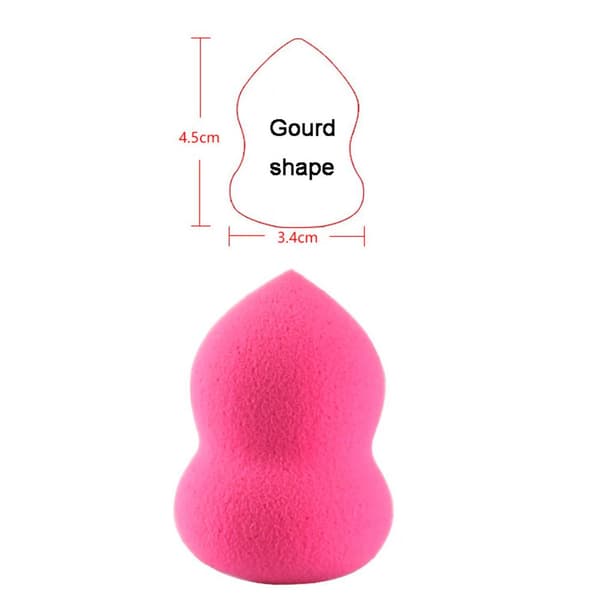 4 delar Kosmetiska Puffar Makeup Skönhetsblandning Foundation Gourd