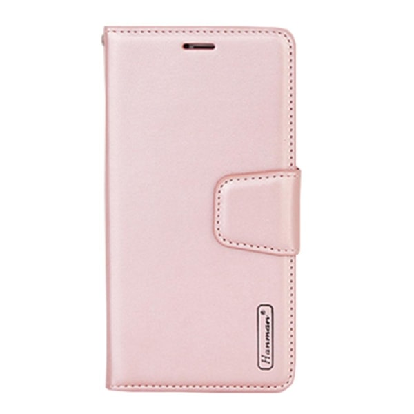 Elegant Fodral med Pl�nbok fr�n Hanman - Samsung Galaxy S10e Svart