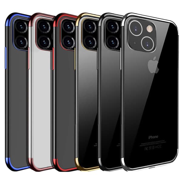 iPhone 13 Mini - Stilrent Skyddande Silikonskal Röd