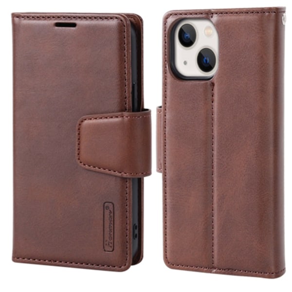 iPhone 13 - Pungeetui (HANMAN) Brun