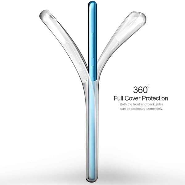 Huawei P30 - Heltäckande Skyddande Silikonskal (NORTH) Rosa