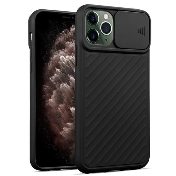 iPhone 12 Pro - Smidigt Skal med Kamera Skydd Röd