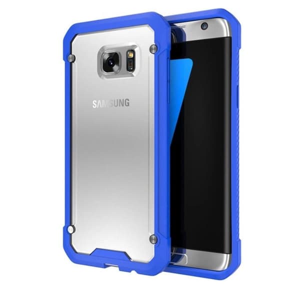 Samsung Galaxy S7 Edge - NANO-HYBRID-Stötdämpande skal Mint