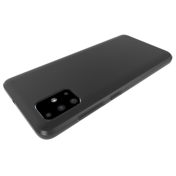 Samsung Galaxy A51 - Mat beskyttelsescover Black