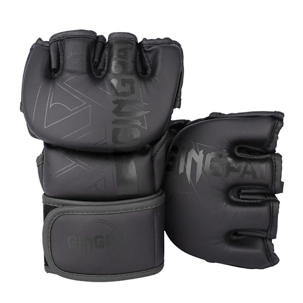 MMA/Kickboxning Handskar  PU-läder & Full Handtäckning Vit Medium