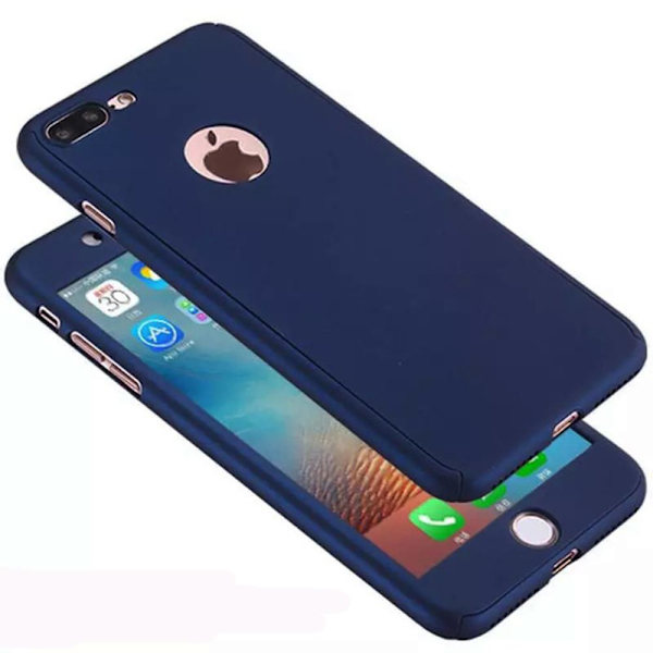 iPhone 7 Plus - Stilfuld dobbeltskal (FLOVEME) Silver