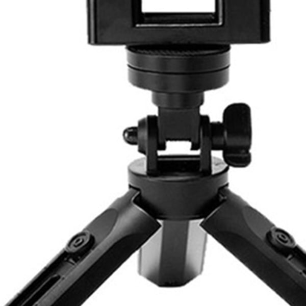 Praktiskt Kamerastativ / Tripod för kameror och Mobiltelefoner Svart