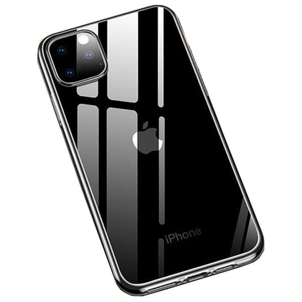 iPhone 11 - Stilfuldt LEMAN Silikone beskyttelsescover Silver