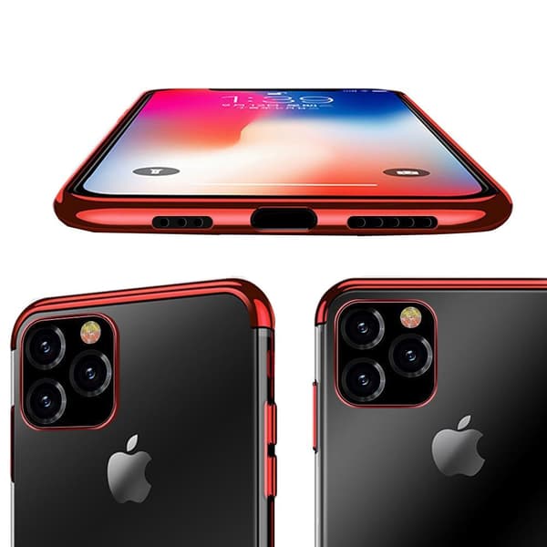 iPhone 11 - Beskyttende Stilig Silikondeksel (FLOVEME) Roséguld
